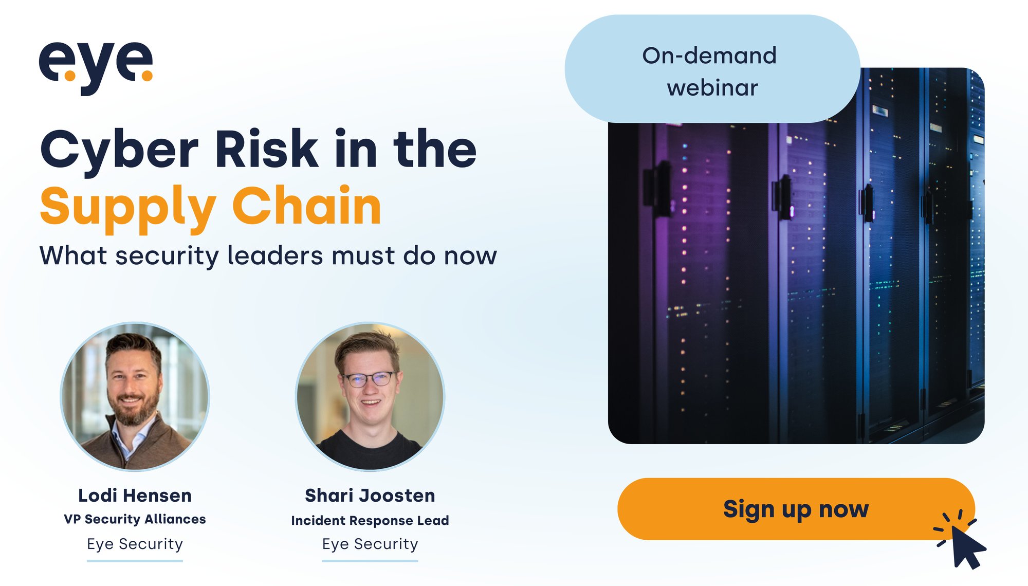 supply chain cyber risk - on-demand webinar banner